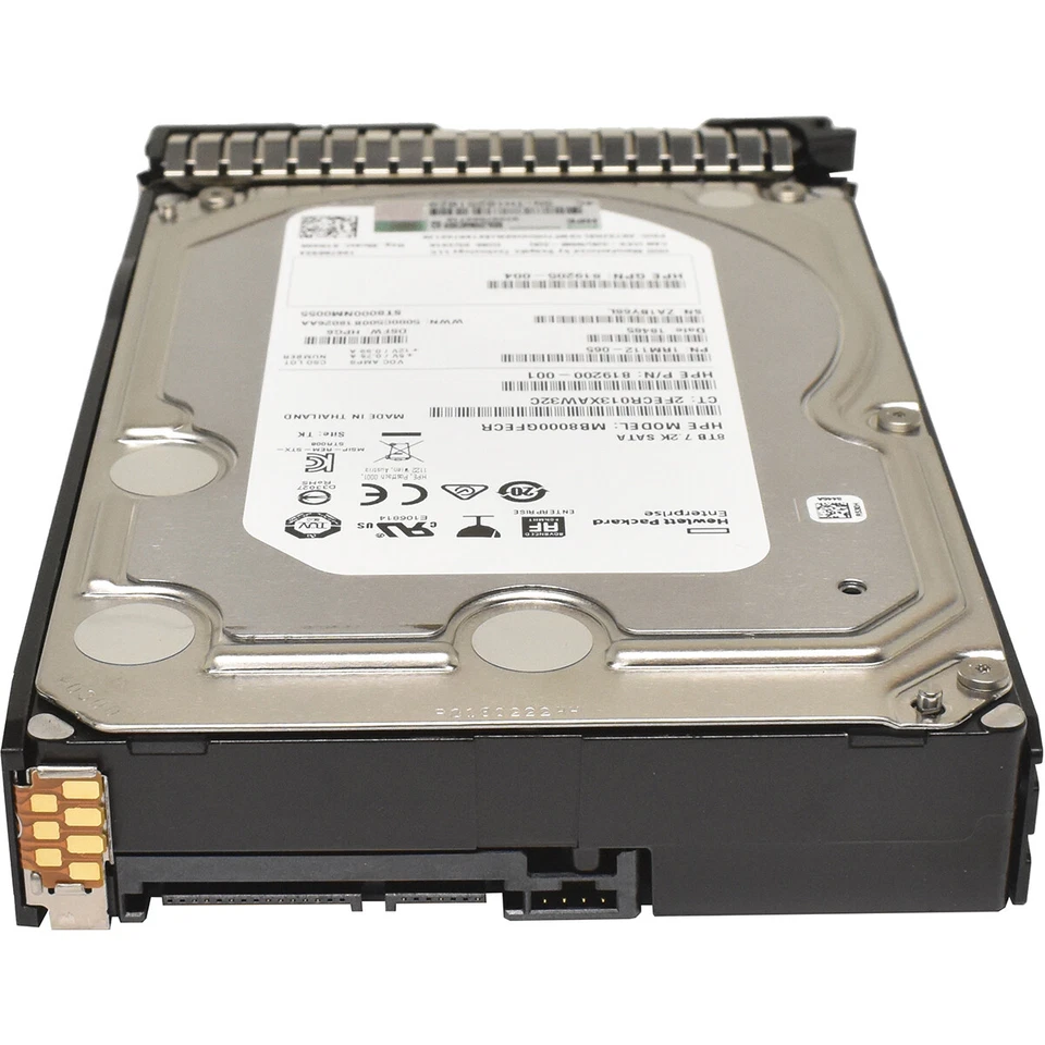 HP 8TB 3.5" 6G 7.2K SATA DS HDD P02758-001 819205-004 für G8-G10 Servers - Bild 4 von 4
