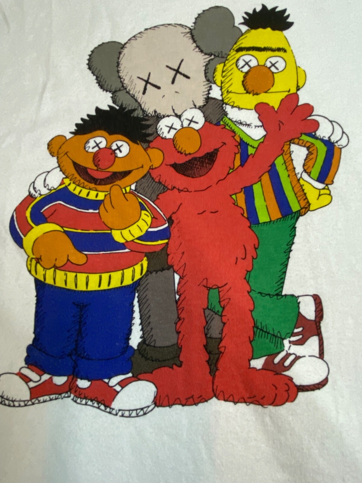elmo shirt with x eyes