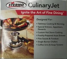 Sterno Butane Culinary Jet Jet Fondue for Wok, Hot Stone, Camping ST06005