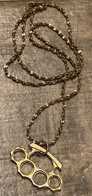 アクセサリー Gaboratory 1/8 Knuckle Duster with chain Gaborartory Knuckle Duster Pendant (1/8)