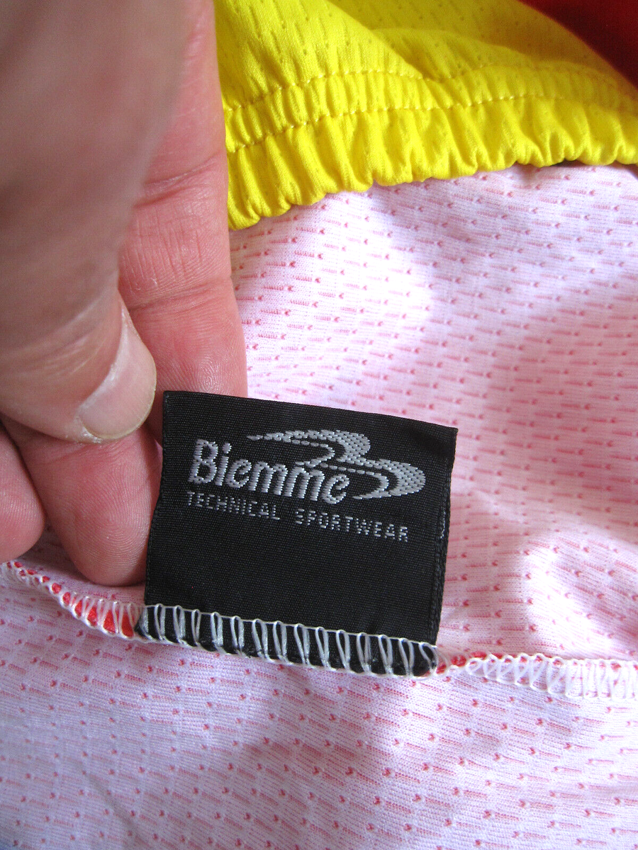 Maillot Cycliste Vintage Biemme BigMat Auber 93 - édition 2001, Taille XL, Manches Courtes