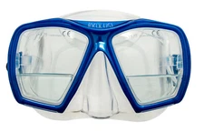 Genesis Oculus Dive Mask, FreeDiving Scuba Snorkeling Ice Blue
