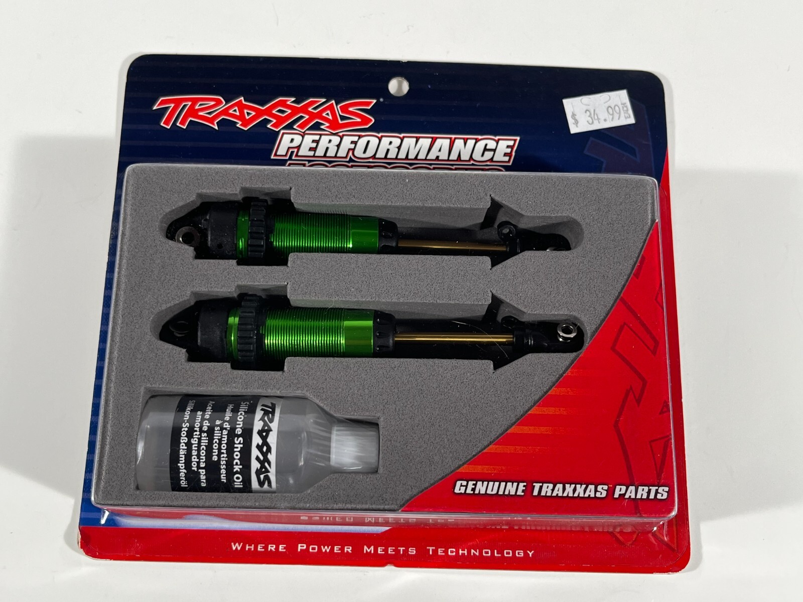 Traxxas Rustler Slash Hoss 4x4 VXL GTR Xxlong Shocks Green Tra7462g