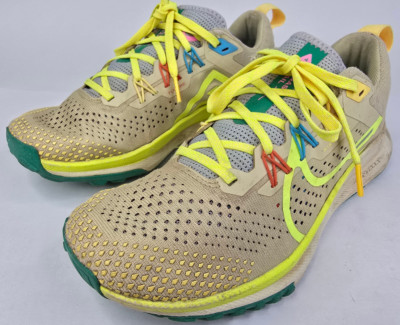 Nike Women's Size 8 Pegasus Trail 4 Shoes Running Gold/Baltic Blue DJ6159-700