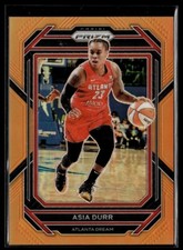 2023 PRIZM WNBA ORANGE /99 13 Asia Durr - Atlanta Dream