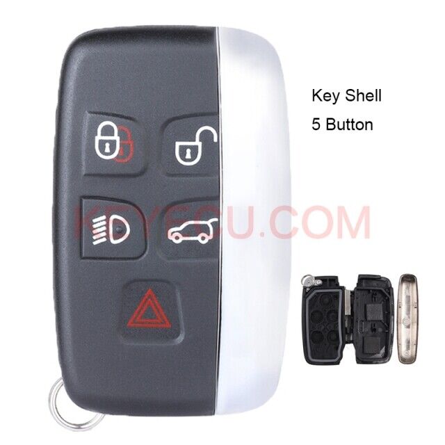 New Keyless Entry Remote Replacement Case Shell Housing For Smart Prox Jaguar