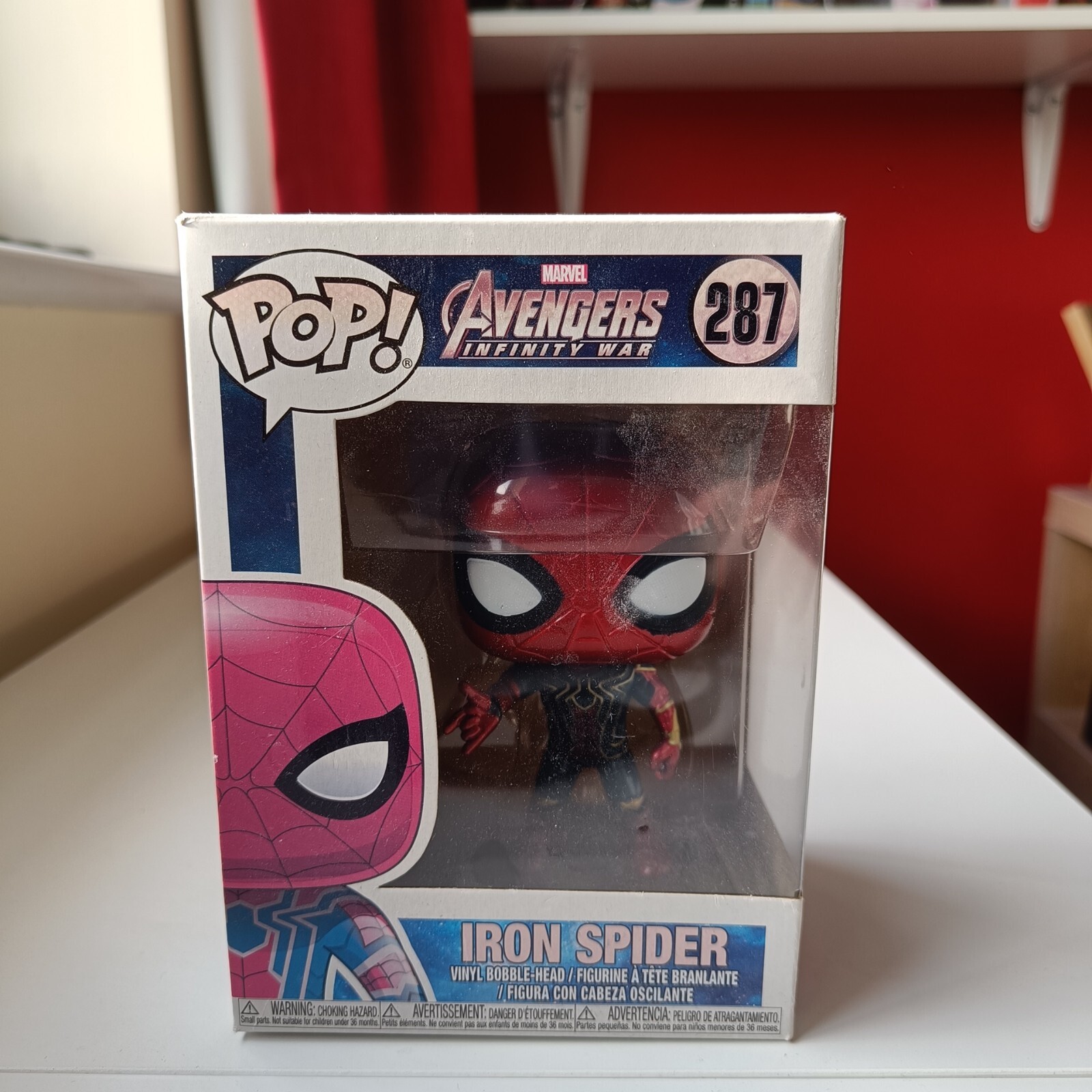 Figura Iron Spider Funko Pop 287 Marvel Avengers Infinity War Spider-Man En Caja