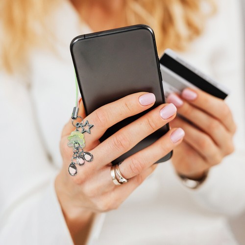 3 Pcs Mobile Phone Straps Cute Keychains for Women Accessories Charm - 第 3/11 張圖片