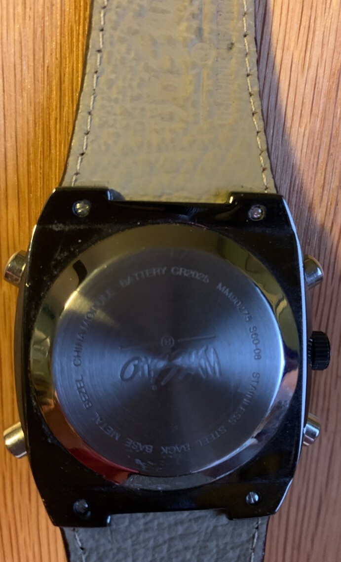 MASSIMO Multi Function Mens Watch Heavy Case Brow… - image 3