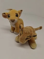 VTG Disney Applause And Authentic The Lion King Baby Young Simba Plush 