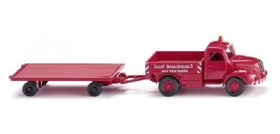 WIKING 049202 Truck For Heavy Loads (Magirus S 3500) ''Rosenkranz'' 1:87