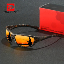 DUBERY Men Women Polarized Sport Sunglasses Fishing Riding Windproof Goggles Hot