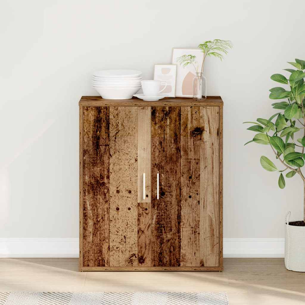 vidaXL Credenza Legno Antico 60x31x70 cm in Legno Multistrato
