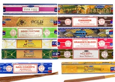 12 Pack Assorted Original Nag Champa Satya Incense 12pack/180g