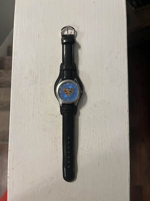 Superman TM & DC Comics Clicks Worldwide Watch, Japan Movement Needs New Battery