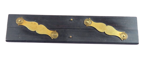 NICE 18TH CENTURY NAVAL OFFICER'S DISTANCE RULER FOR MAP READING AND ...