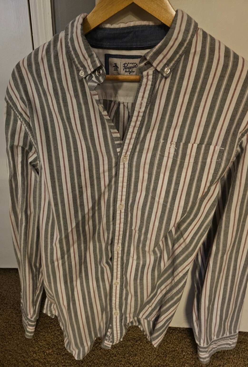 Penguin Button Down Shirt - image 1