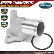 Engine Coolant Thermostat Housing Assy for Ford F-150 Expedition E-150 Lincoln
