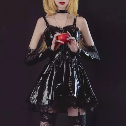 Death Note Cosplay Costume Misa Amane Anime Kleid Set Uniform carnival Kostüme - Bild 1 von 19
