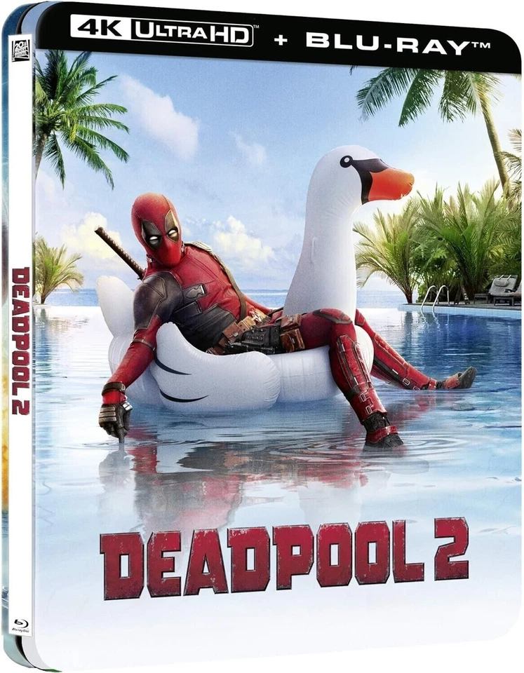 Deadpool 2 4K Ultra HD Blu-ray Édition limitée collector boîtier SteelBook neuf - Photo 1/1