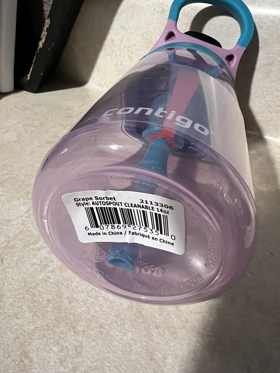 Bouteille D'eau Pour Enfants Avec Couvercle AUTOSPOUT Contigo Kids Aubrey Azal E Avec Jade Vine