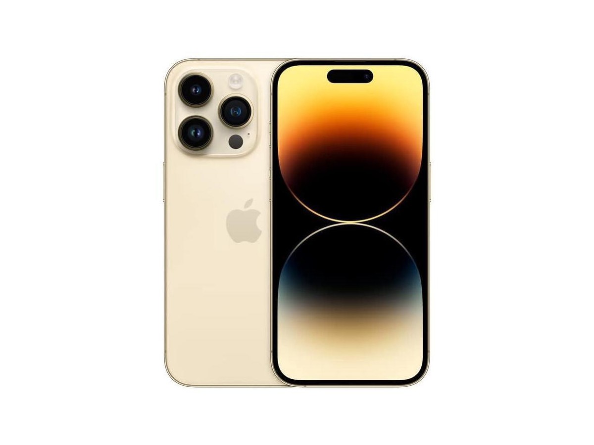 極美品iPhone 14pro Apple iPhone 14 PRO 128GB Fully Unlocked Gold - Very Good