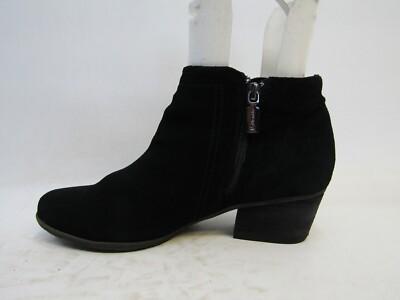 Blondo Womens Size 10 M Black Suede Ankle Fashion Boots Booties