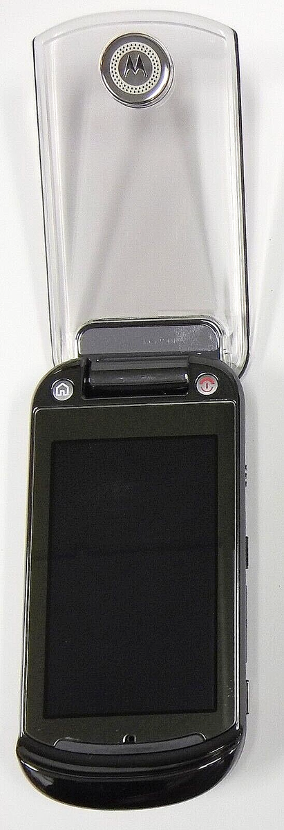 Motorola Krave ZN4 - Gray & Smoked Clear ( Verizon ) Super Rare