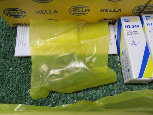 2x HELLA Comet 450 H3 Clear Lens Spotlight Fog Light Lamp Complete Kit - Foto 8 di 12