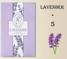 3X Scented Drawer Wardrobe Fragrance Sachets Hanging Lilly Jasmine Rose Lavender