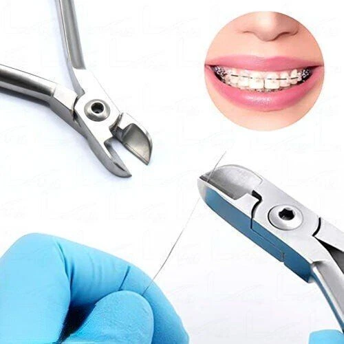 Dental Orthodontic Pliers Ligature Cutter To Cut Ligature Wire Plier Stainless - Image 3 of 4