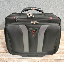 Wenger Swissgear The Granada Black Wheeled Case Travel Cabin Laptop Bag/Case