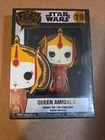 Funko Pop! Pin – Queen Amidala #19 | Enamel Pin with Stand | Star Wars