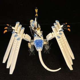 LEGO 2260 NINJAGO: Ice Dragon Attack 100% Complete w Minifigures Instructions