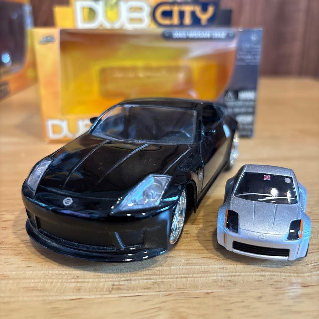 DUB CITY Nissan 350Z 1/32 Scale Mini Car Fairlady Z Choro Q Set | eBay