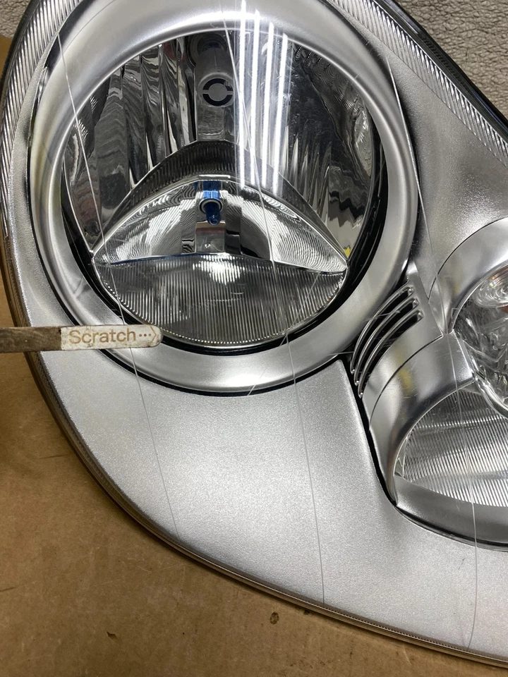 Faro halógeno lateral derecho para pasajero Porsche Cayenne 2004 2006 OEM V4869 DG Foto 4 de 4