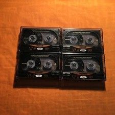 4 x kaseta Maxell XL II 90, IEC II / wysoka pozycja, doskonały stan, 1991