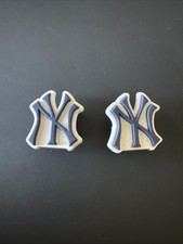 New York Yankees Shoes Charms for Crocs 2 PC Set MLB Baseball