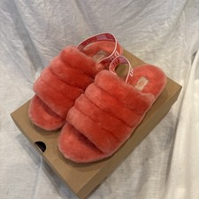 Ugg Oh Yeah Slide Slippers in Pink Women's Size 8 READ