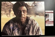 Benicio Del Toro The Wolfman Signed 11X14 JSA Certification Autograph Horror