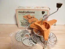 Moulinex Julienne 445 - 5 Scheiben mit Karton - 1 Scheibe gebraucht