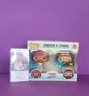 Cheech & Chong Autograph Signed in BLUE Up in Smoke Funko Pop 2 Pack w/ JSA COA