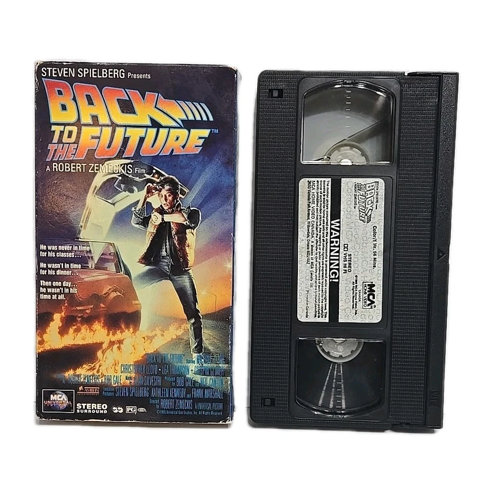 Back to the Future (VHS, 1994) Michael J Fox Foto 2 de 4