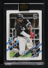 2022 Topps Archives Signature Series 7/45 Eloy Jimenez Buyback Auto 0za0