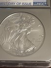 2019 $1 AMERICAN SILVER EAGLE UNC FDOI 1st Day of Issue 1 oz .999 NGC MS70 — photo 3