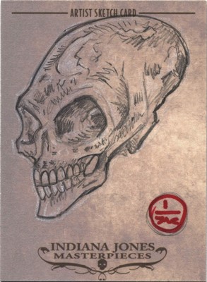 Indiana Jones Masterpieces Topps 2008 Jeff Carlisle Sketch Card