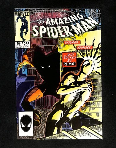 Amazing Spider-Man #256 VF+ 8.5 1st Puma! Marvel 1984