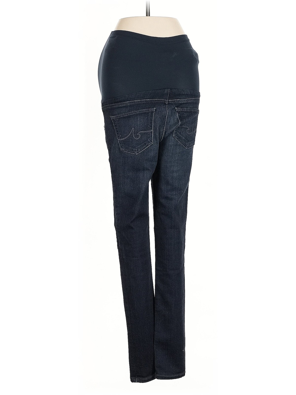 Adriano Goldschmied Women Blue Jeggings 24 W Maternity thumbnail 2