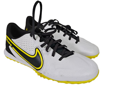 Nike React Tiempo Legend 9 Pro TF Fußballschuhe weiß gelb UK 6