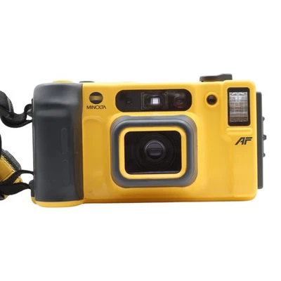 Minolta Unterwasserkamera Weathermatic 35DL Underwater Camera Gelb - Bild 1 von 3